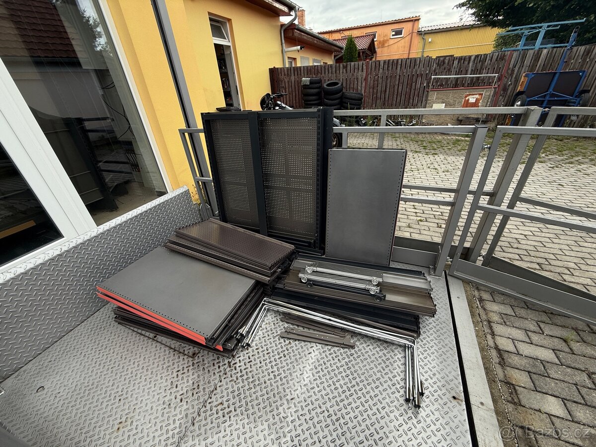Regál kovový z obchodu - 5