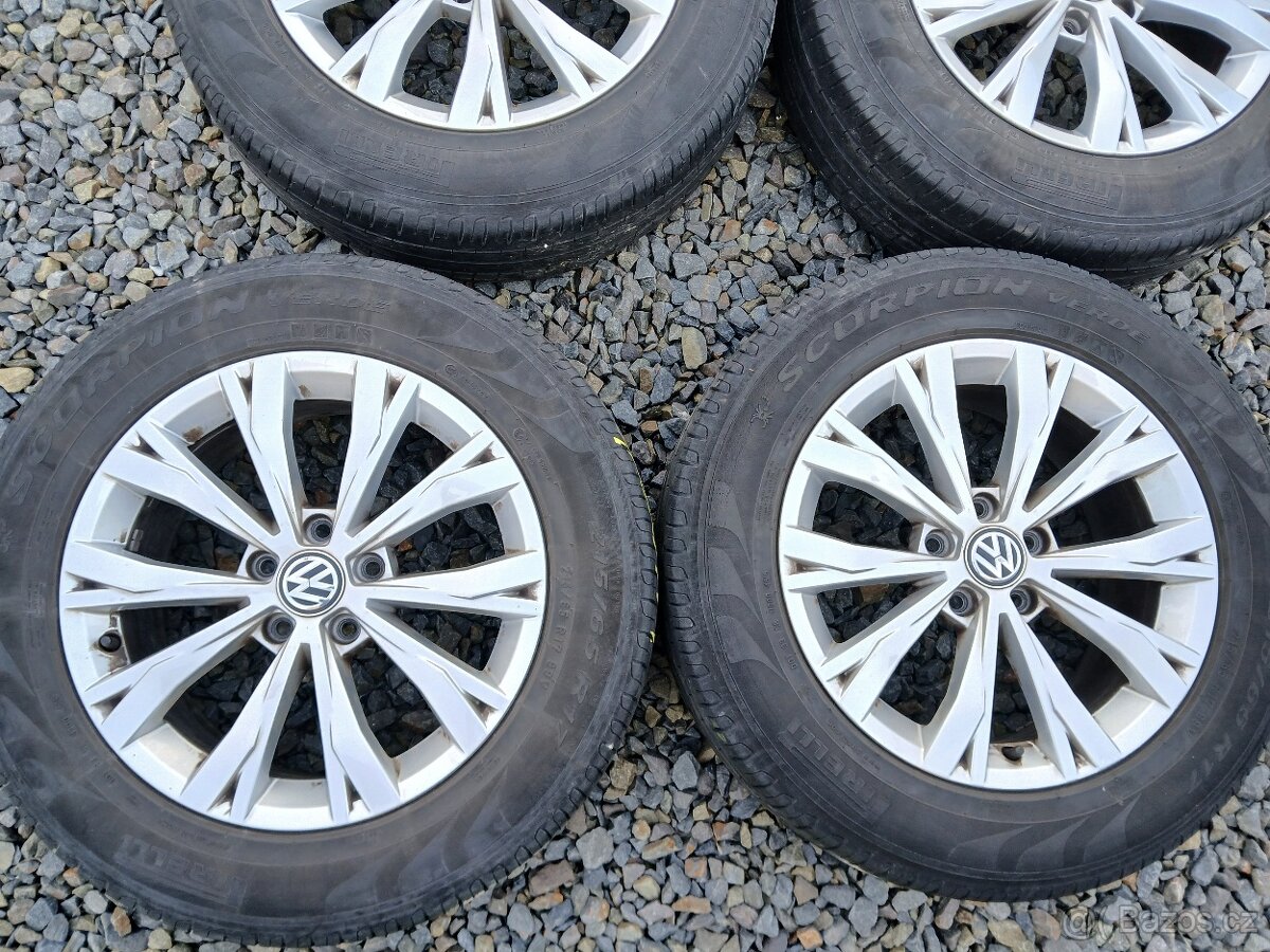 ALU kola,sada, model MONTANA,originál,215/65 R17,5x112,TOP - 5