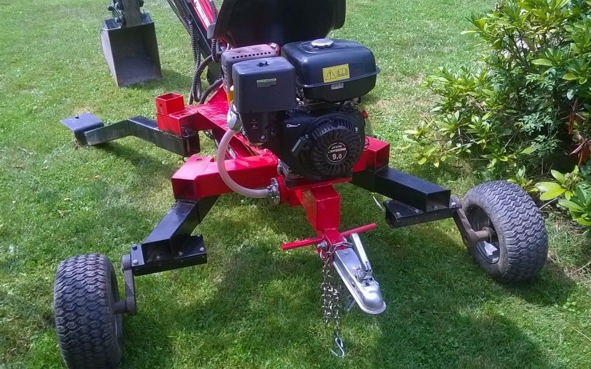 Minibagr, rypadlo-nakladač, kráčející bagr Jansen MB 300 plu - 5