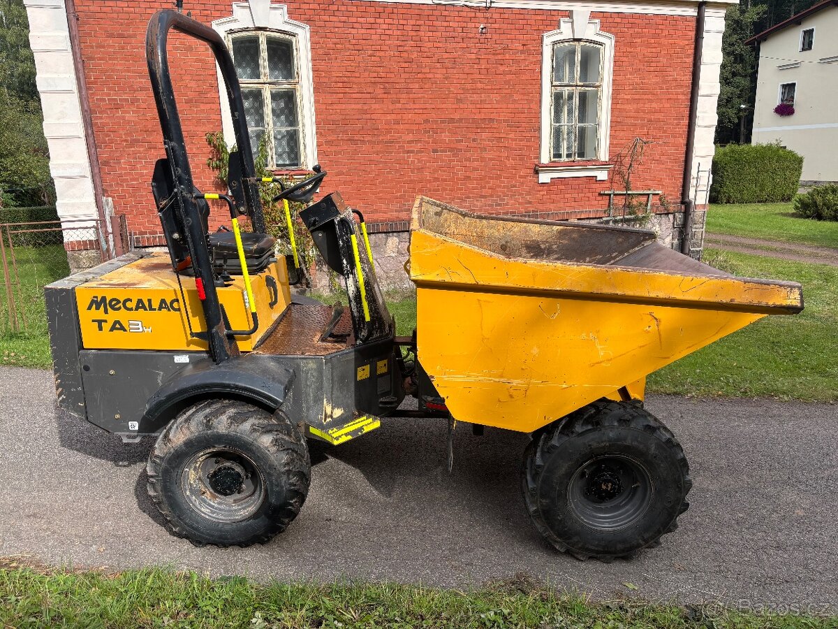 Mecalac TA3H kolový dumper 3t - automat - 5