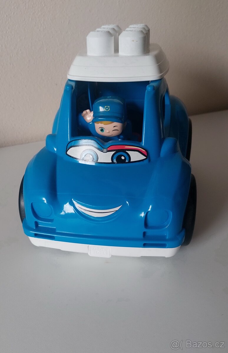 policejní auto Megabloks pro nejmenší - velké auto :) - 5