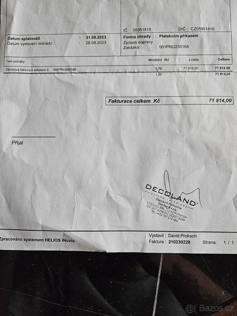 italsky nabytek - prodam stul kulaty rozkladaci do oval - 5