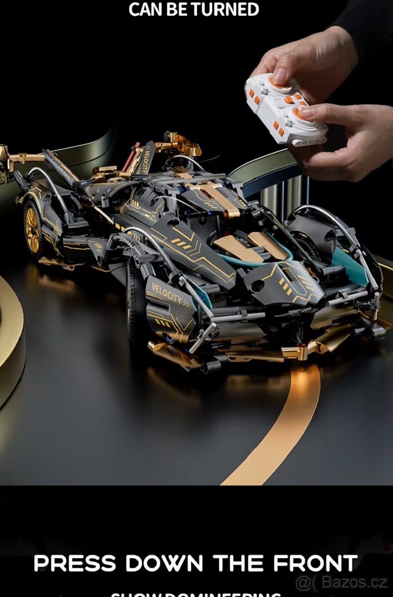 Stavebnice závodní auto Supercar - 5
