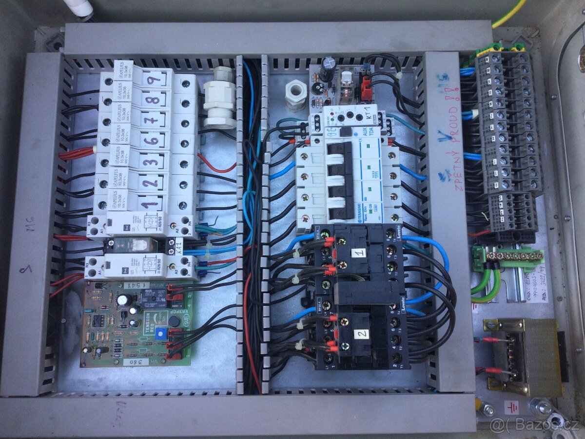 Rozvodná skříň/ elektrorozvaděč elektrocentrály - 5