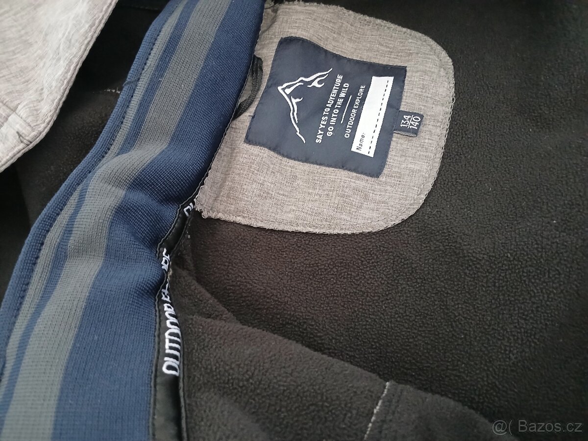 Bunda softshellova vel.134/140 zn Outdoore Explore - 5