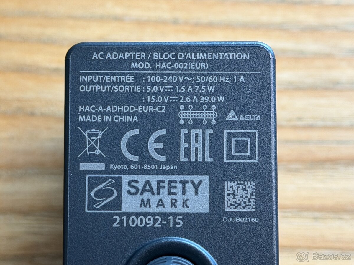 Nintendo nabíječka Switch AC Adapter - NOVÝ, ORIGINÁLNÍ - 5