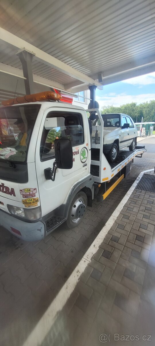 Odtahovka Nissan Cabstar rok 2001 3.0 turbo diesel