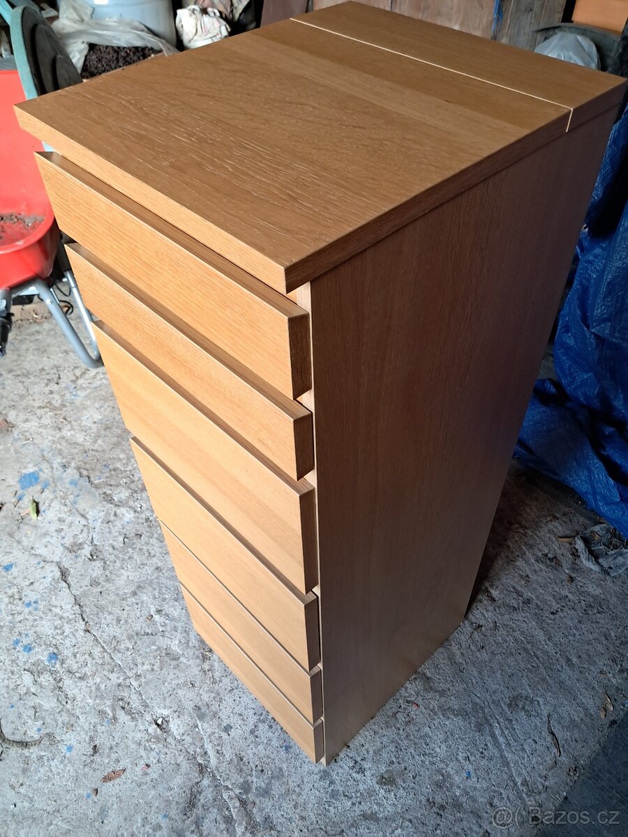 Ikea komoda Malm se zrcadlem - 5