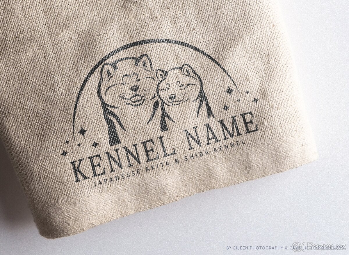 Logo japonská Akita & Shiba - 5