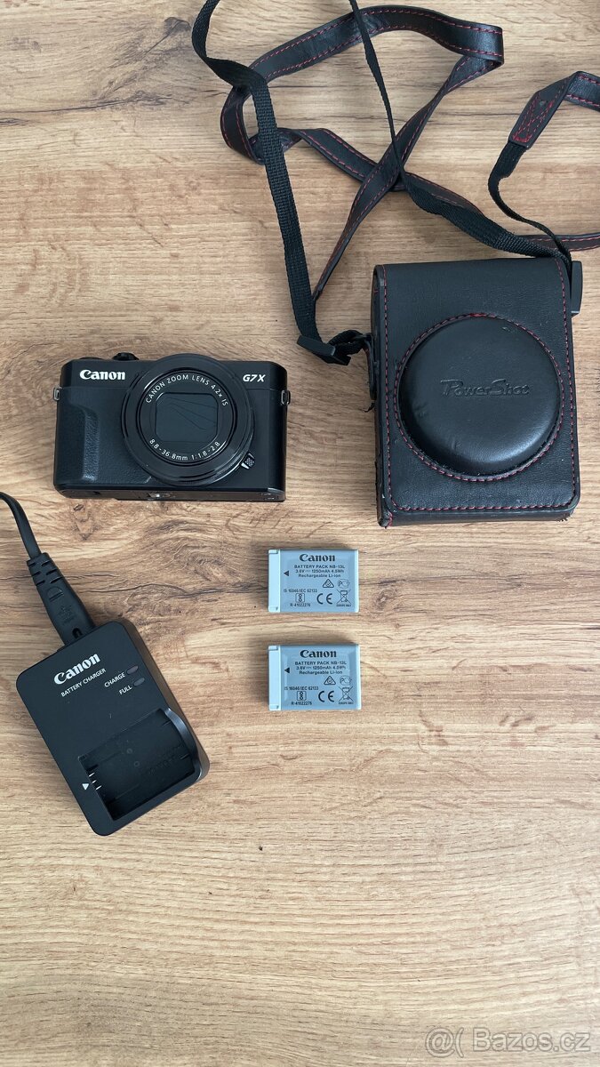 Canon G7X Mark II + baterie v hodnotě 1500,- + SDkarta 256GB - 5