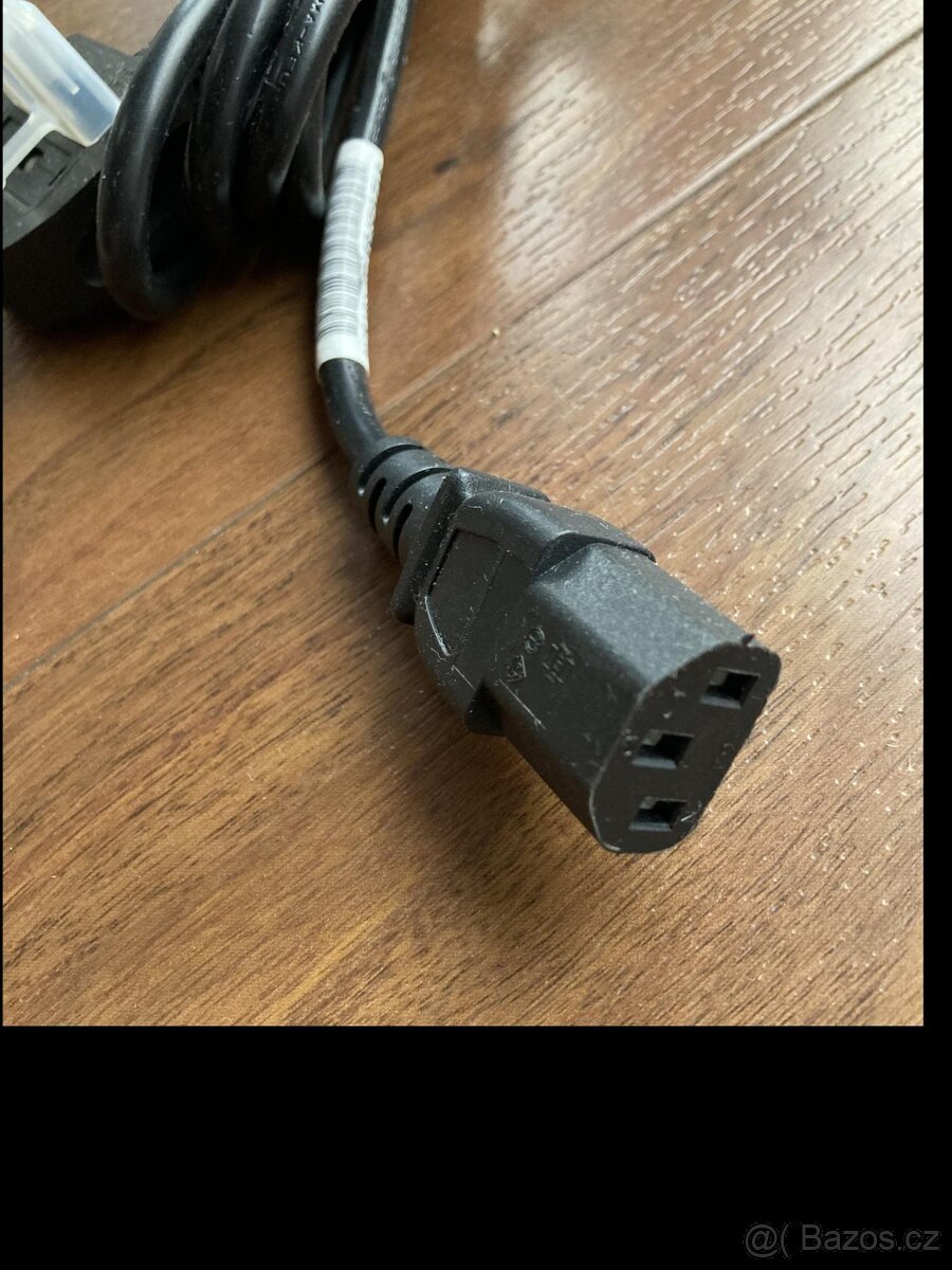 Napájecí kabely pro notebook a PC/monitor, UK koncovka - 5