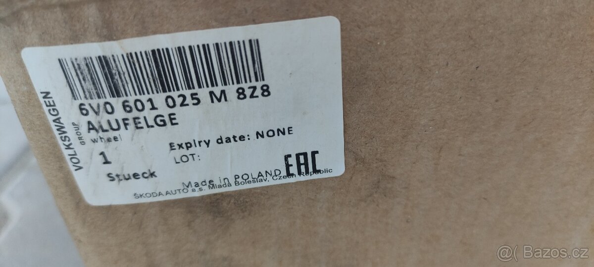 Alu Kolo Škoda Fabia III - 5