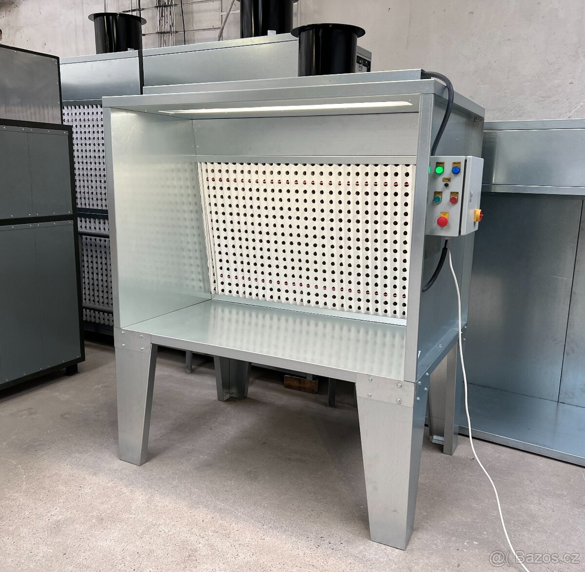 Stříkací lakovací stěna - odsávací box - 5