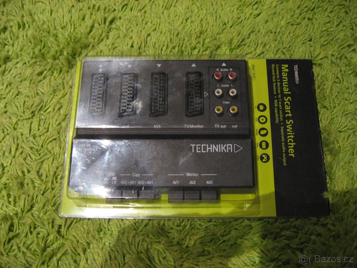 Prodám Manuální přepínač scart - 5