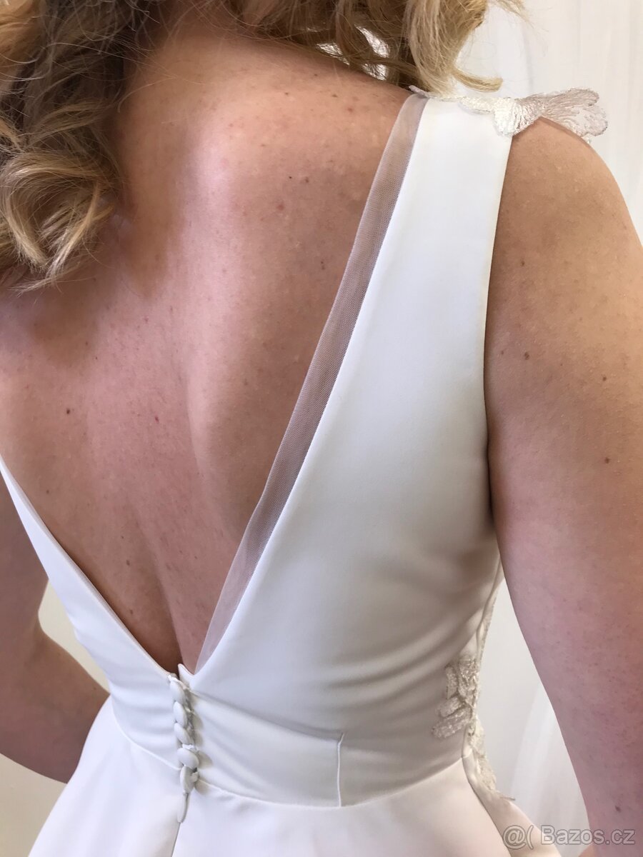 Svatební šaty nové XS/S - 5