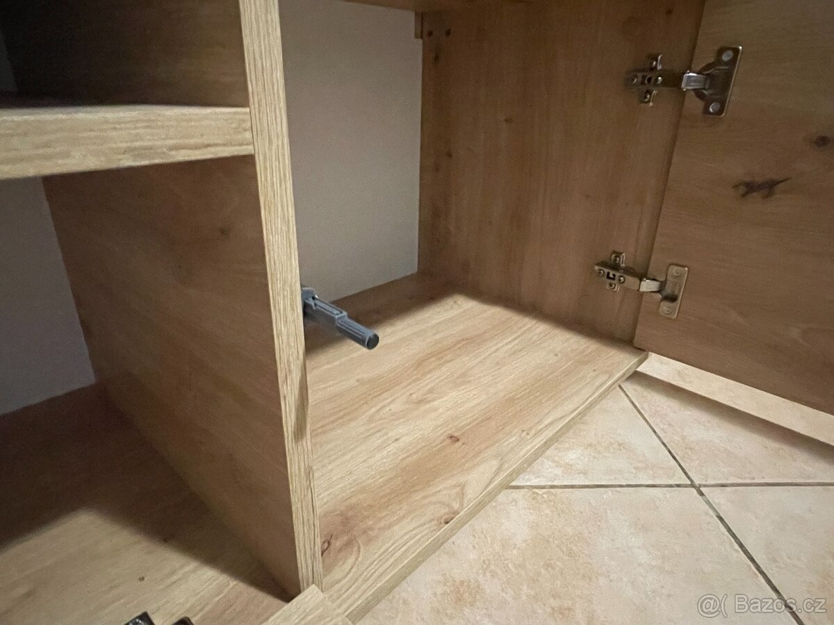 TV stolek 180 cm (dub artisan) - 5