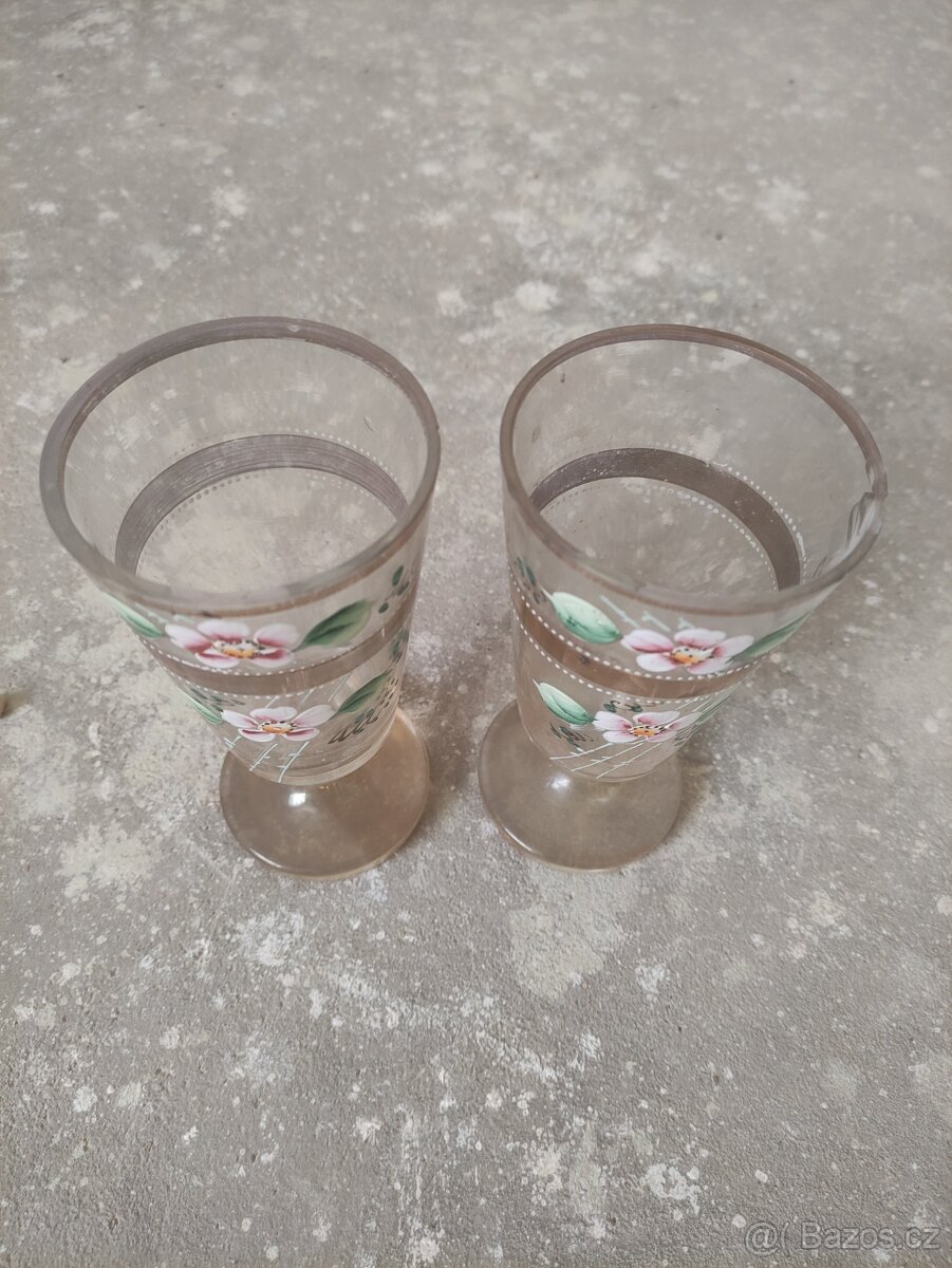 Různé skleněné retro - 5