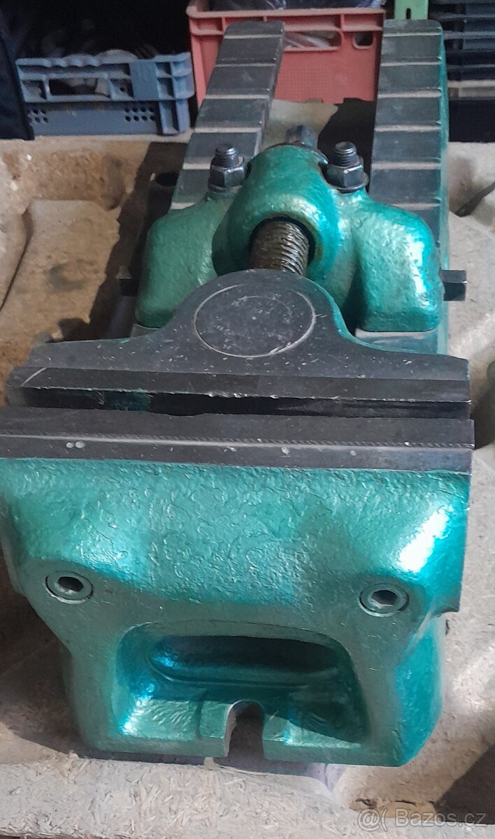 Masivní strojní svěrák 250mm Odpočet DPH - 5