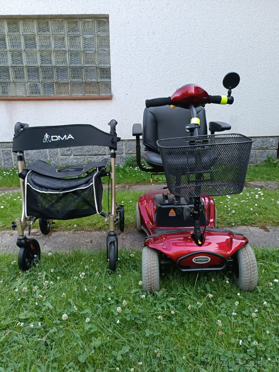 Elektrický skútr pro seniory i invalidy Cross GK9 SHOPRIDER