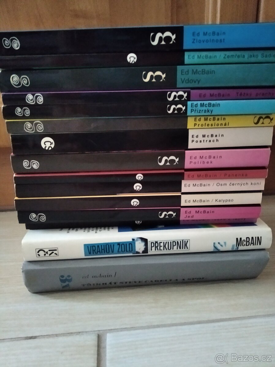 Ed McBain - celkem 12 knih / á 35 Kč - 5