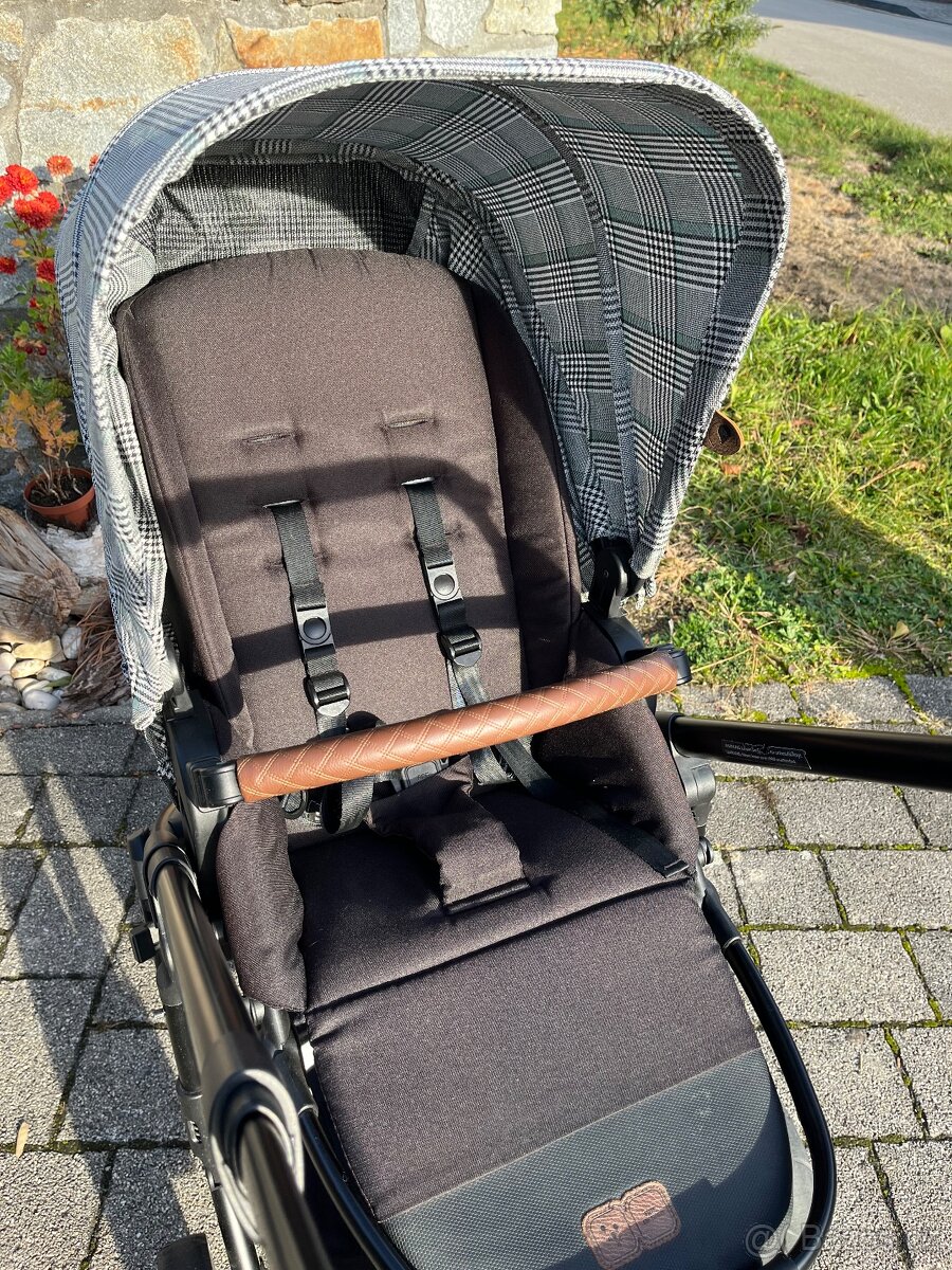 Kočárek ABC Design Salsa 4 Air Smaragd komplet, stupátko - 5