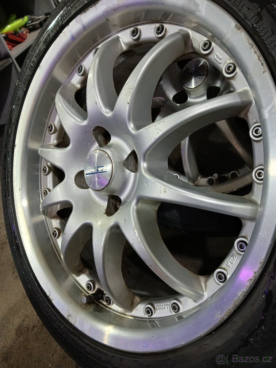 SADA LETNÍCH KOL 4X100 R17 ALUTEC - 5
