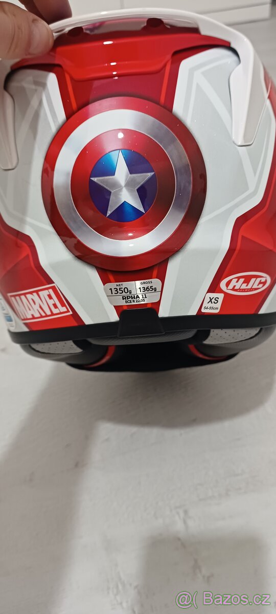 Helma HJC RPHA 11 Capitan America vel. XS - 5