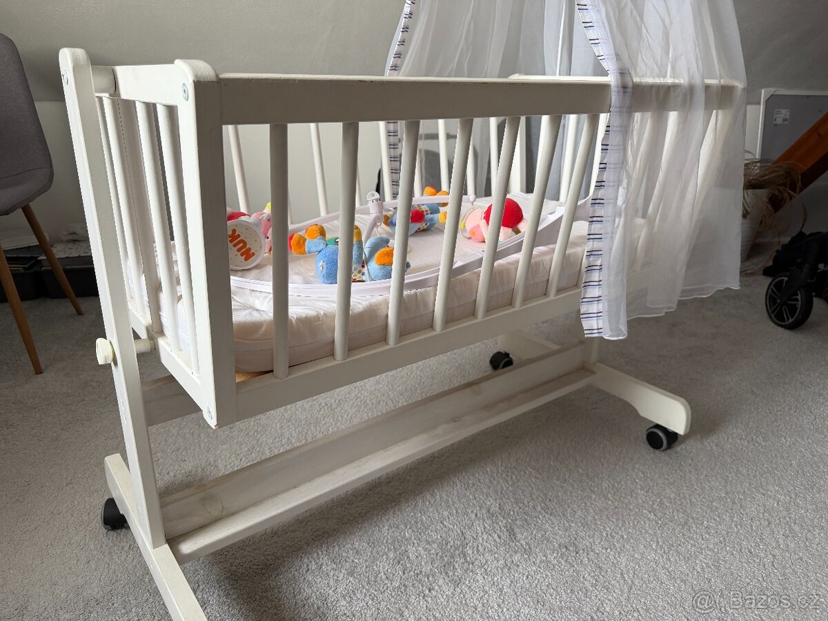 Dětská kolébka s příslušenstvím (postýlka) - 5