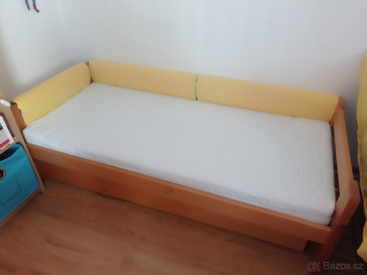 Rám postele 160x70 masiv - 5