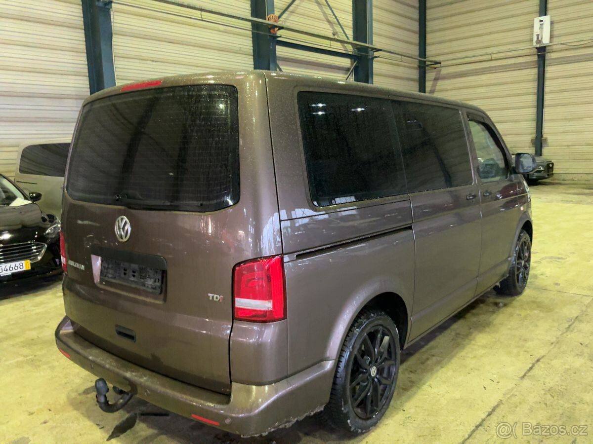 VW Multivan T5 2.0 TDI 103kW,7.sedadel,Webasto,Tažné. - 5