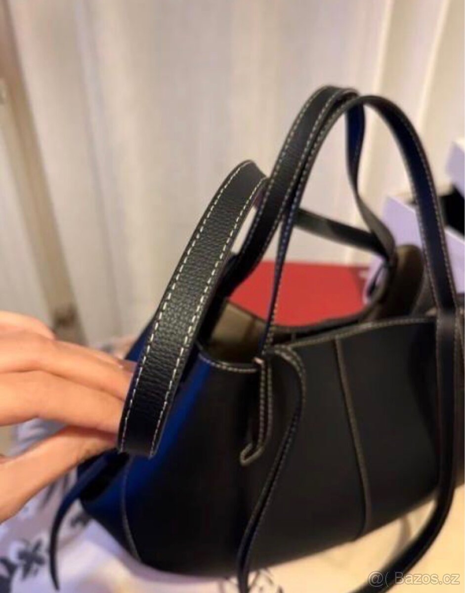 Poléne cyme mini kabelka černá - 5