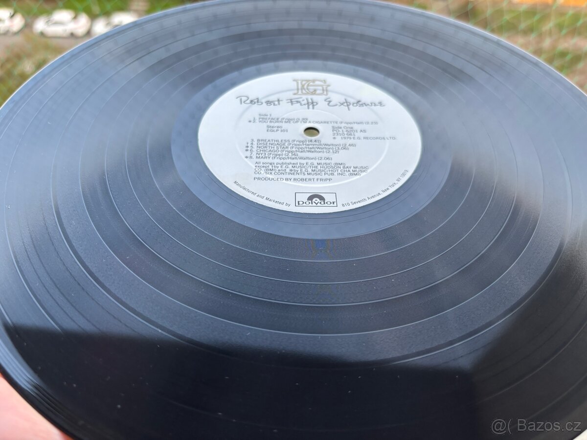 Robert Fripp - Exposure. LP - 5