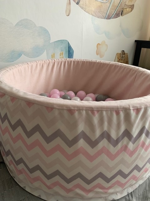 Aga Suchý bazén 90x40 cm s míčky - 5