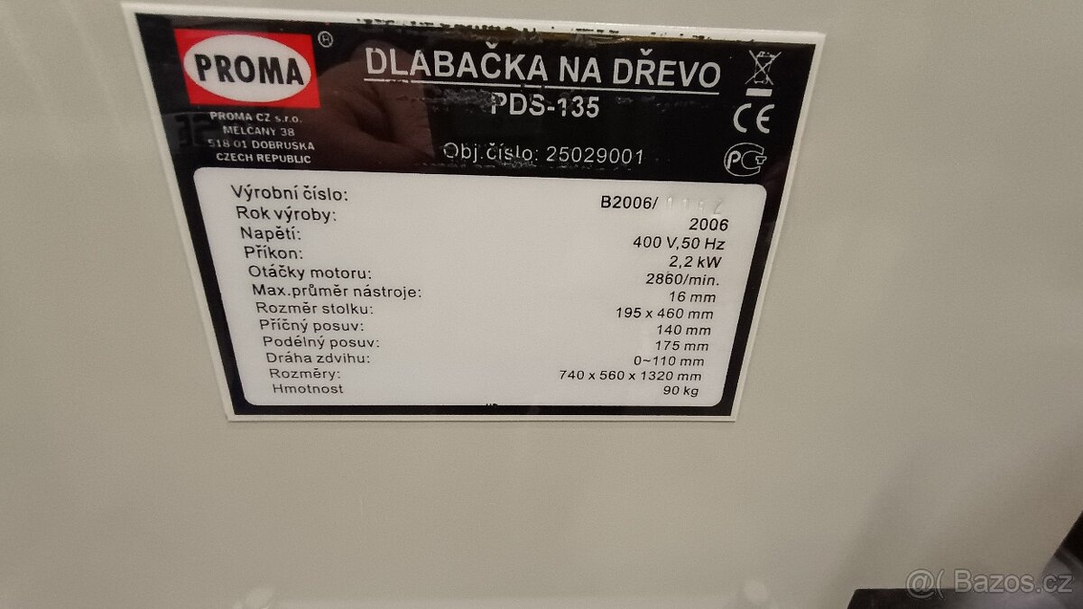 Dlabačka PDS 130 - 5