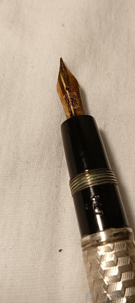 BARCLAY 1304 STŘÍBRNÉ PLNÍCÍ PERO + STŘÍBRNÁ TUŽKA - 5