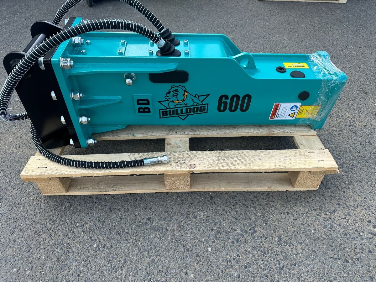 Hydraulické bourací kladivo s MS03 adaptérem -B600 2,5-4,5t - 5