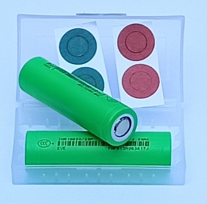 Li-ion EVE INR18650/25P 2500mA, blistr 2ks + 4x iz.kr. - 5