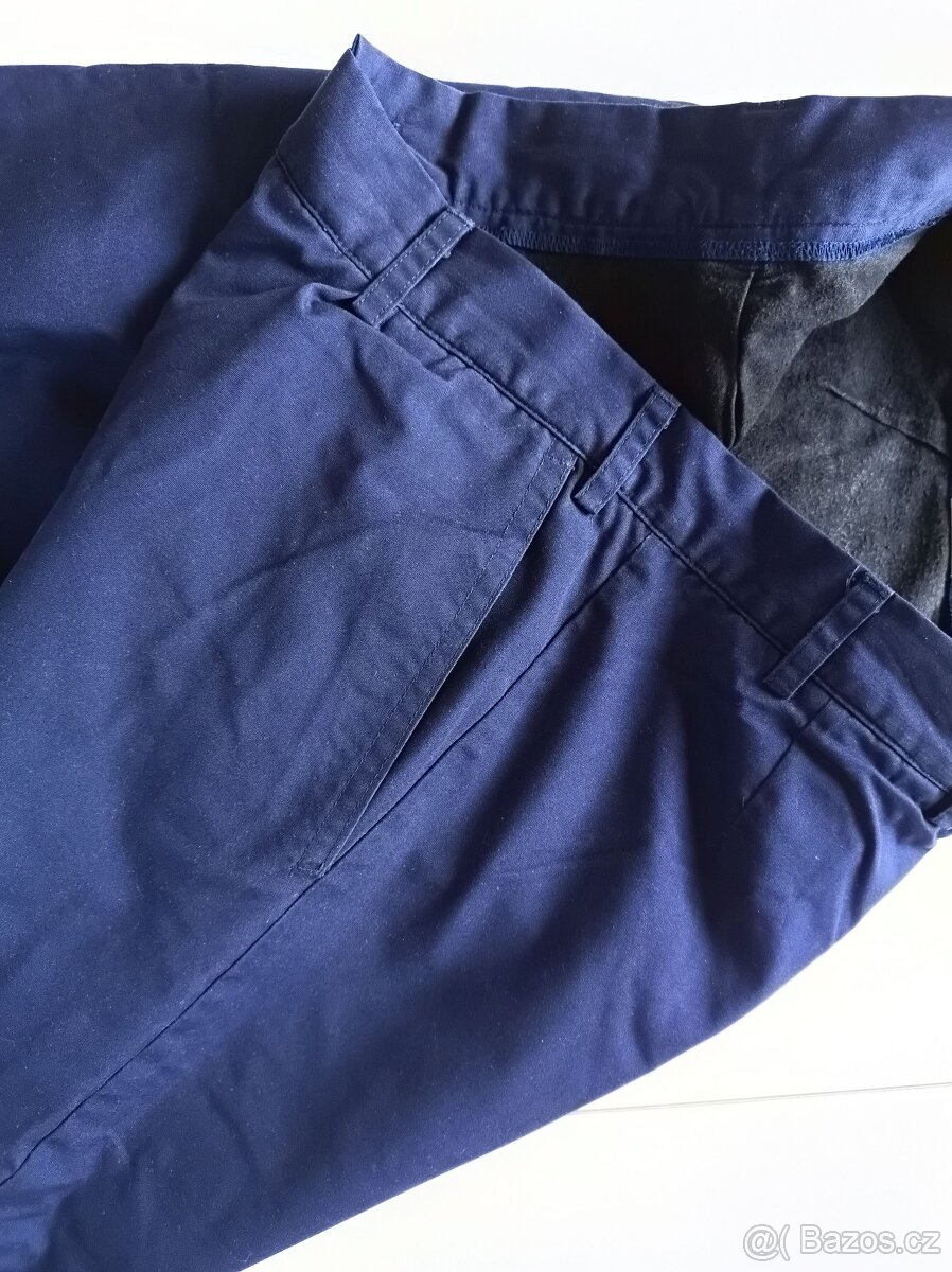 Pánské zateplené bavlněné kalhoty zateplené 94/182 - 5