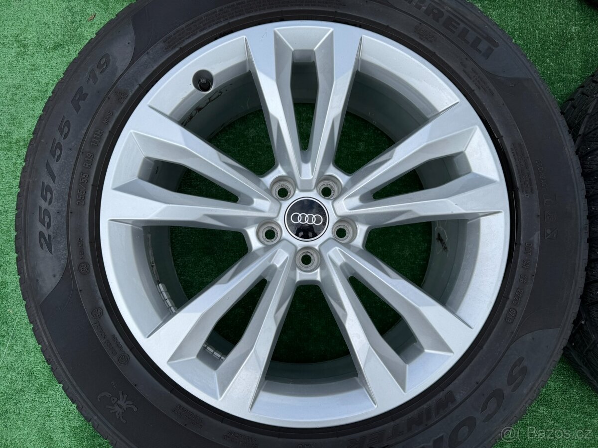 Orignál alu kola Audi Q7 5x112 R19 zimní - 5