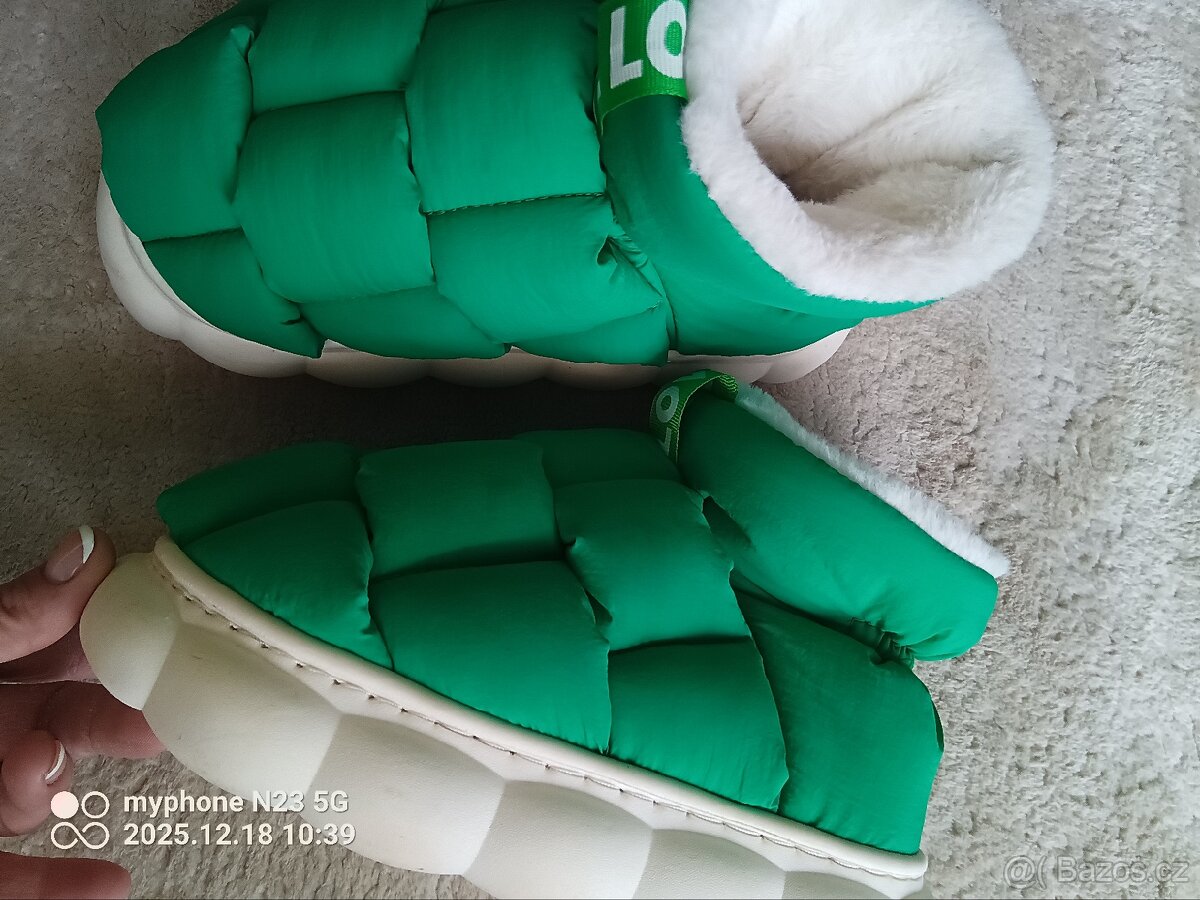 Zimní boty-válenky-sněhule zn."VELO" vel."38/39" - 5