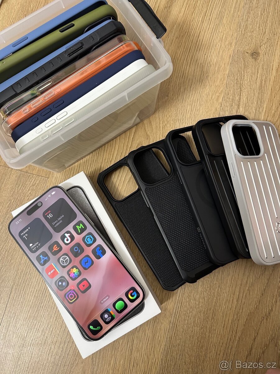 IPhone 15 pro max 256Gb bílý titan - 5