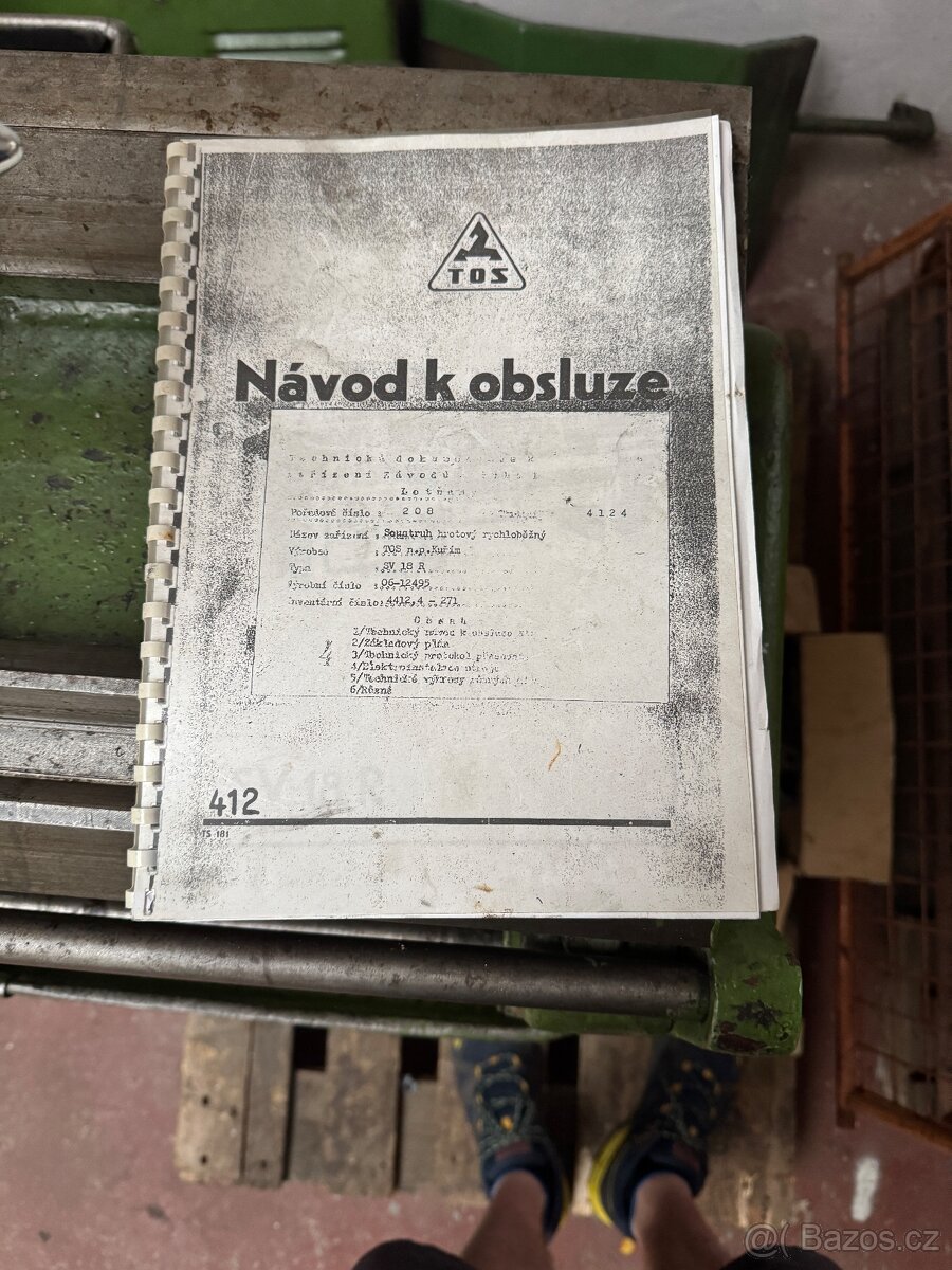 Soustruh SV 18 r - 5