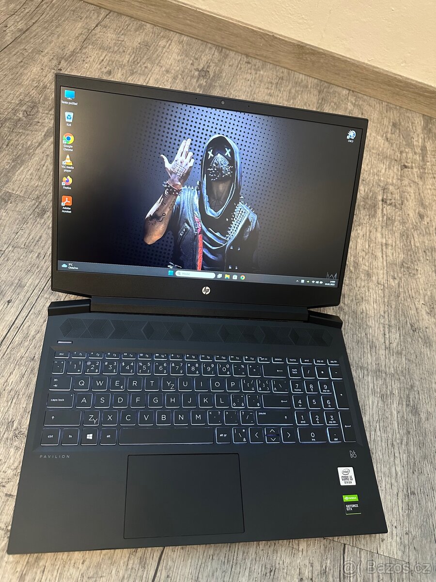 HERNÍ NOTEBOOK HP - i5/SSD/GTX/.WIN11 - 5
