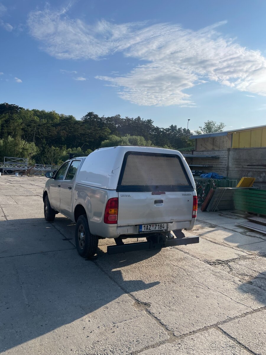 Toyota Hilux, 2,5 D-4D,DoubleCab,Hardtop,klima,dph