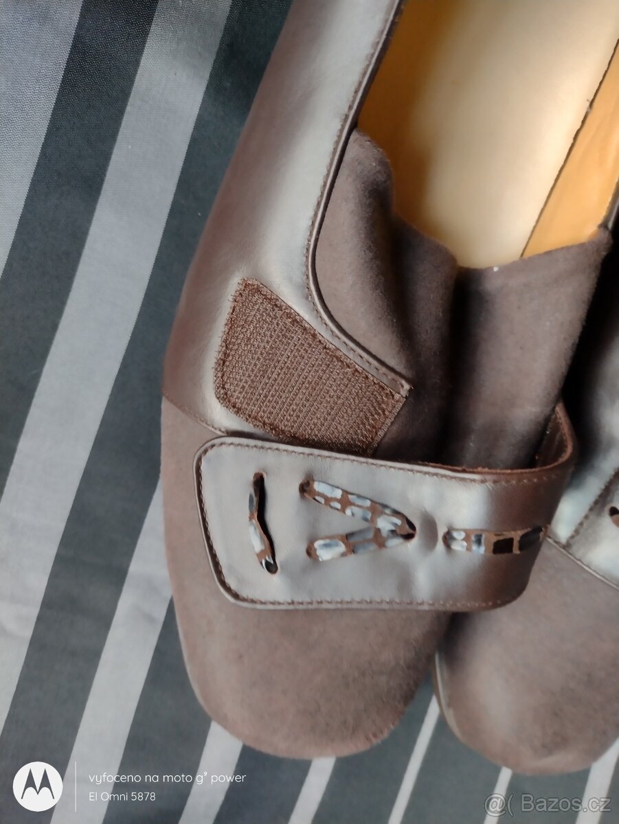nové celokožené polobotky Clement SALUS v.40 - 5