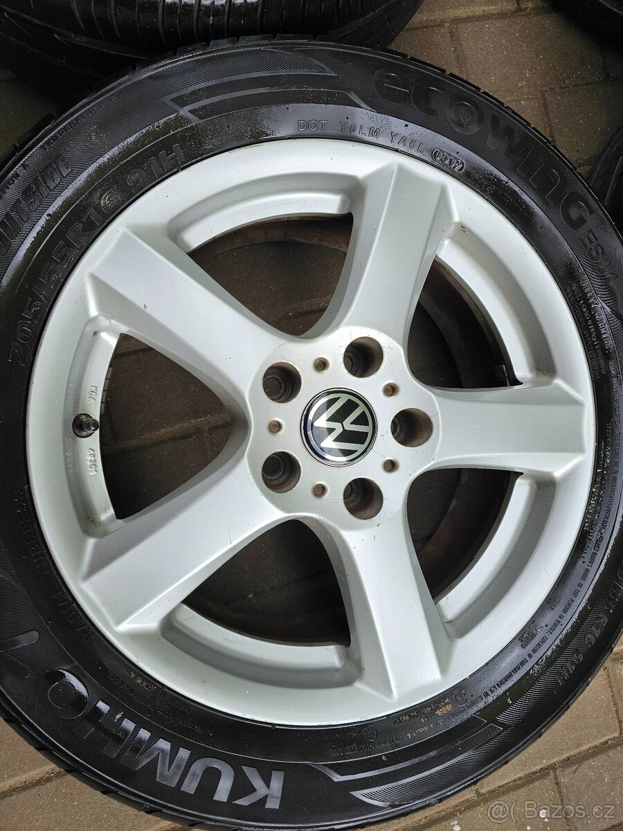 ALU letní kola disky VW Passat B6 B7 5x112 R16 ET42 - 5