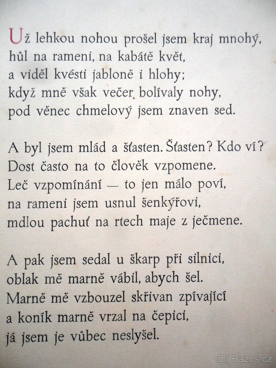 Romance o víně - Seifert ( rozfoceno 15 snímků ) - 5