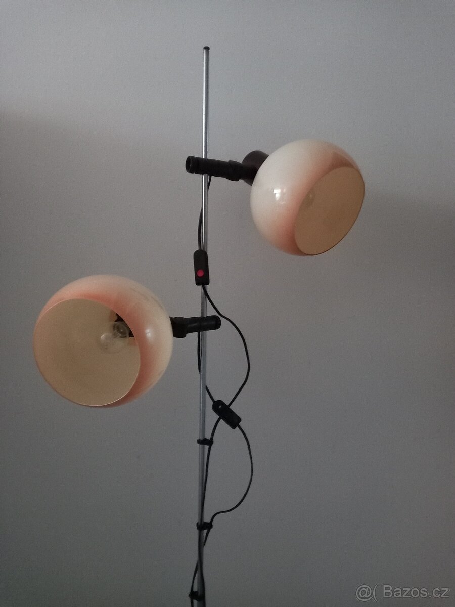 Lampa stojací - retro - 5