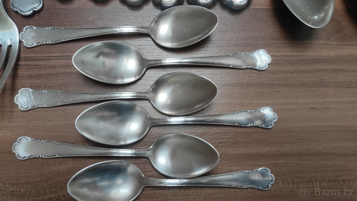 Starožitná sada příborů 24ks.. - 5