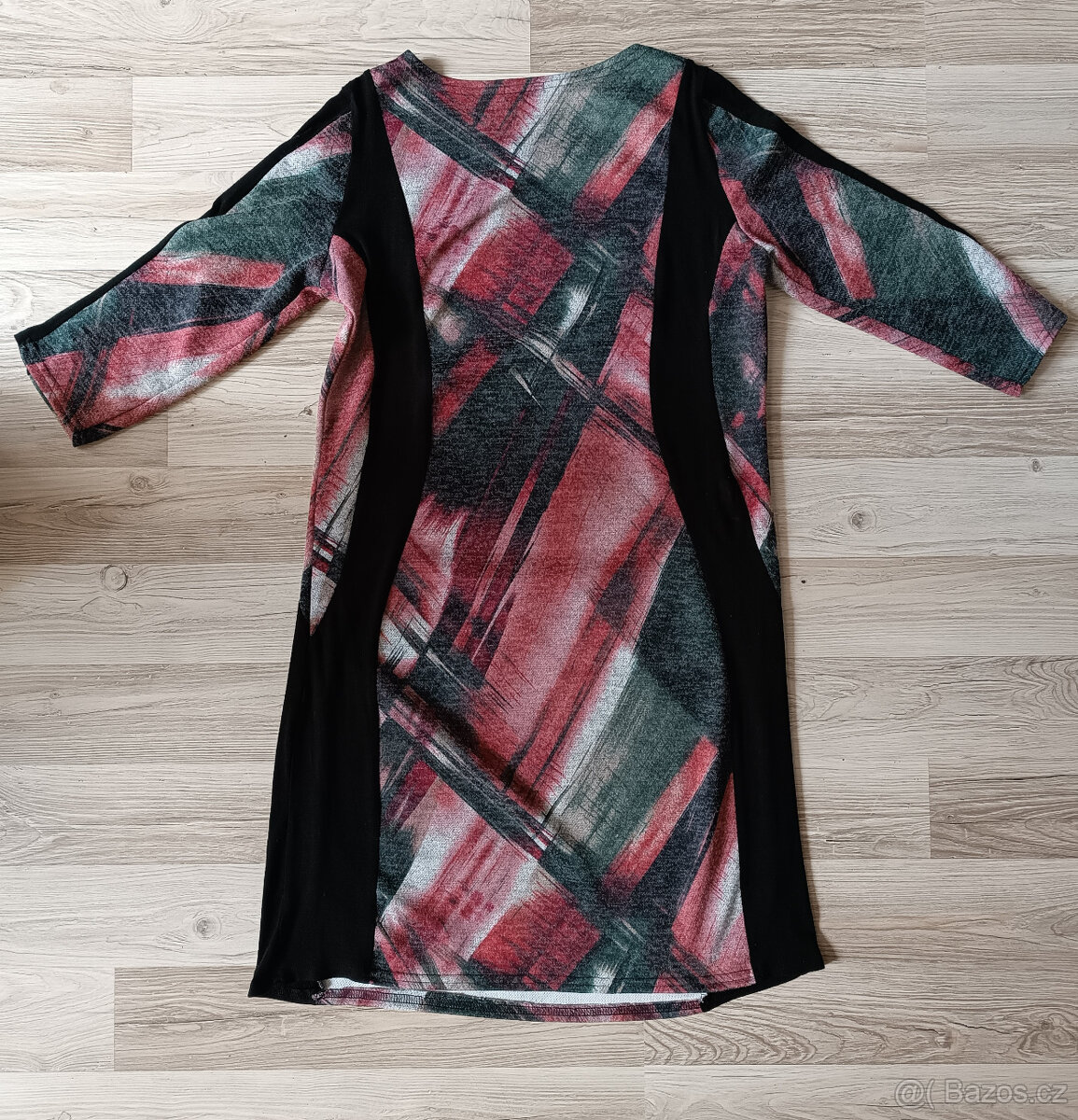 Dámské šaty Lara s tříčtvrtečními rukávy - vel. L - 5